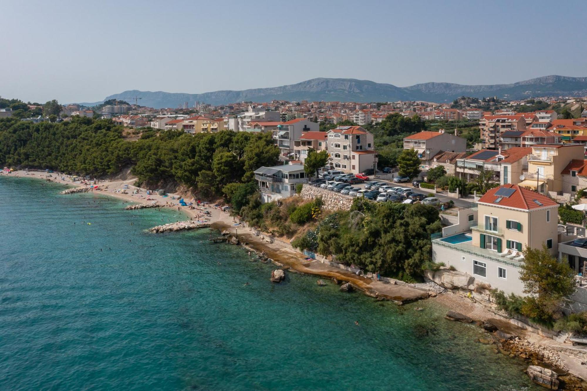 Epetium Beach Villa Сплит Екстериор снимка
