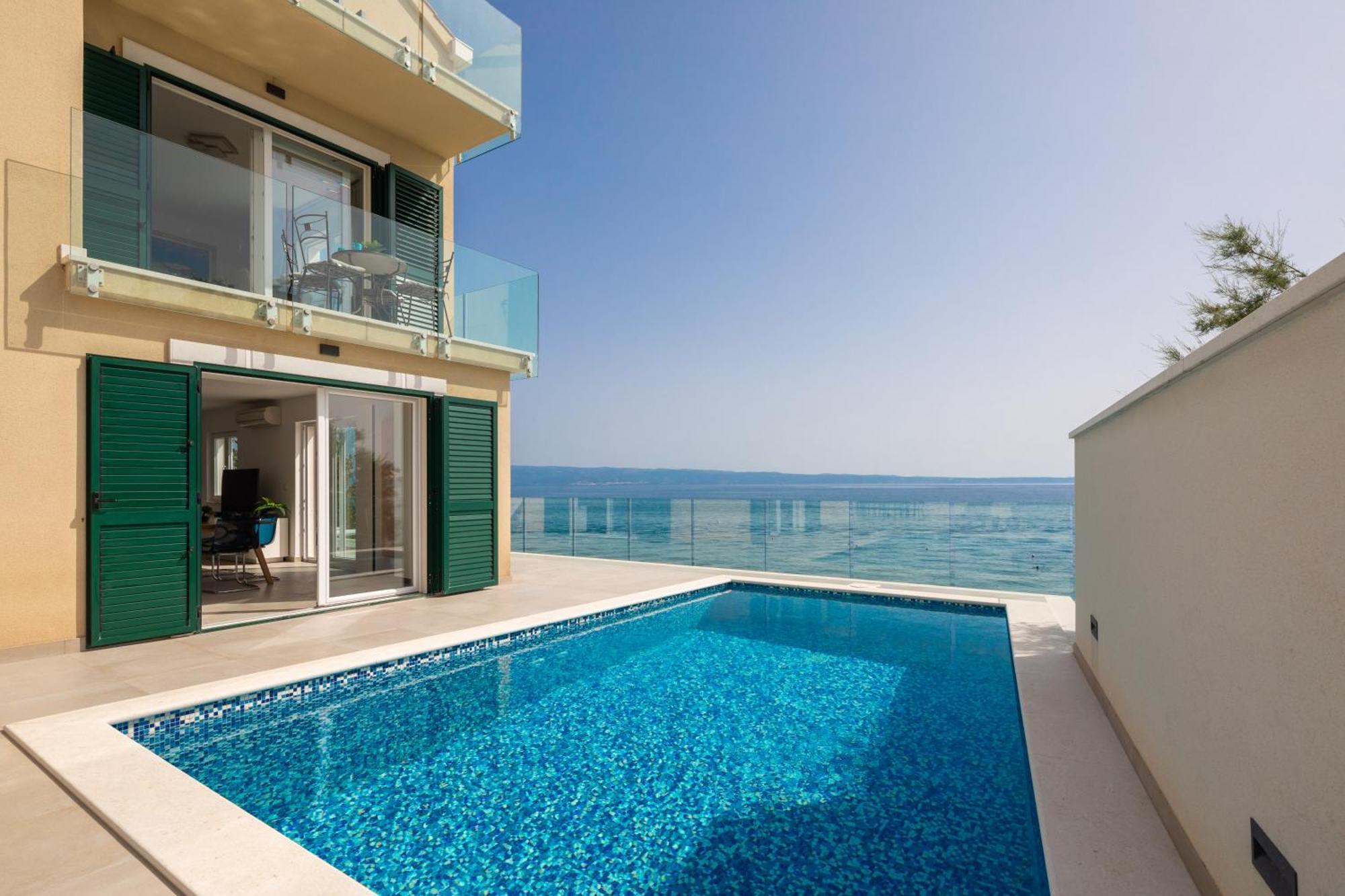 Epetium Beach Villa Сплит Екстериор снимка