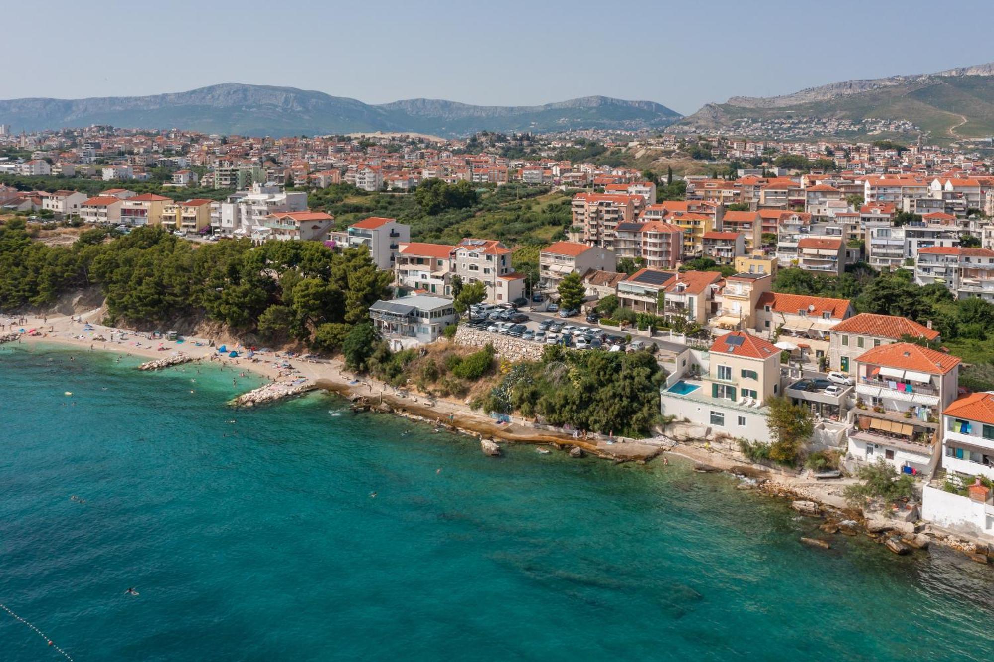 Epetium Beach Villa Сплит Екстериор снимка